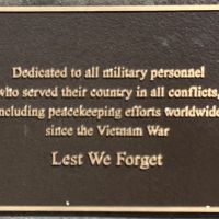 Peacekeeping Plaque