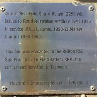 Royal Australian Artillery 1941 - 1970