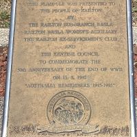 50th Anniversary of the End of World War Two