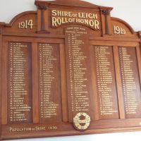 Shire of Leigh Roll of Honor 