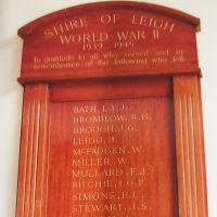Shire of Leigh Honor Roll 