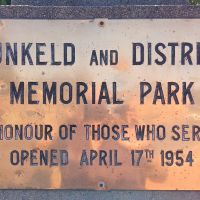 Dunkeld & District Memorial Park 