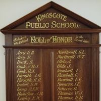Kingscote Public School Roll of Honor