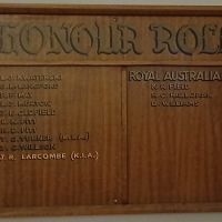 Kingscote Theatres of War Since WW2 Honour Roll