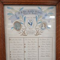 O.B. Flat Public School Roll of Honor
