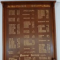 Compton Honour Roll WW2