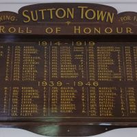 Sutton Town Roll of Honour