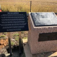 RAAF Leyburn Airfield Monument & Old Airfield Poem Plaque 