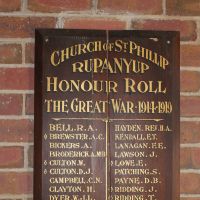 Church of St Phillip Rupanyup Honour Roll