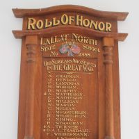 Lallat North State School No 2388 Roll of Honor