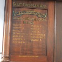 Rupanyup North School No 1758 Roll of Honour