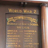 Rupanyup North School No 1758 Roll of Honour