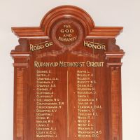 Rupanyup Methodist Circuit Roll of Honor