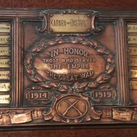 Karara & District WW1 Honour Roll located in the Karara Hall