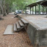 US Navy Mine Assembly Building Foundations - Now a Picnic location. 