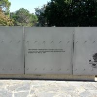 The Memorial commemorating the British Commonwealth Occupation Force in Japan