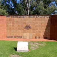 St George, Queensland Remembrance Wall