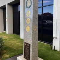 Yarraville RSL Sub Branch Memorial Obelisk and Dedication Plaque