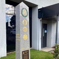 Yarraville RSL Sub-Branch Memorial Obelisk and Dedication Plaque