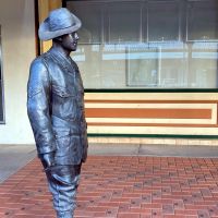 Corporal R. R. Inwood, VC Statue Located Outside the Broken Hill Returned and Services League Club Rooms