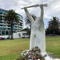 All Wars and Victoria Cross Memorial Located in Alfred Square Reserve, St Kilda, Victoria