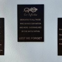 Cor Infinitus plaques
