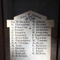 Canbelego World War I Roll of Honour Displayed in the Great Cobar Museum