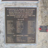 Liberator Park Leyburn - 200 Special Flight & Z Special Unit Monument