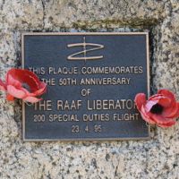 Liberator Park Leyburn - 200 Special Flight & Z Special Unit Monument