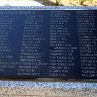 Cobar War Memorial World War II Roll of Honour