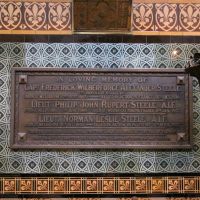 The "Steele" Family Commemorative Plaque Located within St Paul's Cathedral, Melbourne