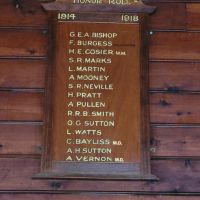 Curra Creek Honour Roll First World War