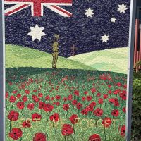 Albany Creek State School Anzac Mosaic Wall