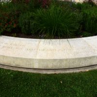 Part of the text of the John McCrae poem 'In Flanders Field'