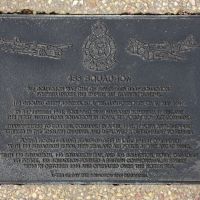 The plaque commemorating 455 Squadron RAAF of the Second World War