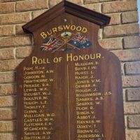 Ascot Burswood WWI Roll of Honor