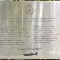 "No. 54 (Reserve) Sqaudron, RAF Memorial Plaque