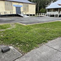 Scherr Memorial and Parade ground context