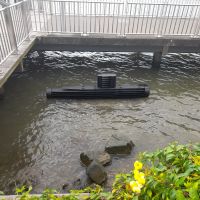 Model Submarine used during Services of Interment on site