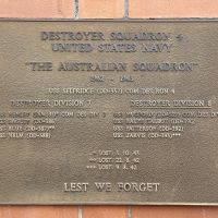 Plaque "The Australian Squadron"