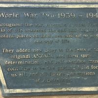 WW2 Plaque
