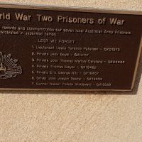 World War 2 Prisoners of War plaque (07/06/2025)