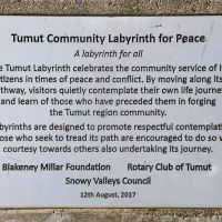 The story panel for the labyrinth