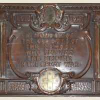 The Canimbla Public School Honour Roll, located in the Cowra and District Historical Museum
