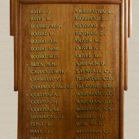 The Holmwood Westville Honour Roll, located in the Cowra and District Historical Museum