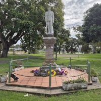 The Memorial, shortly after Anzac Day 2025