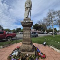 The Memorial, shortly after Anzac Day 2025