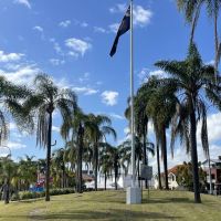 The setting on Gregory Terrace