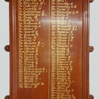 The Upper Horton Honour Roll