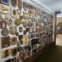 Lord Mayors entrance hall  with Memorial